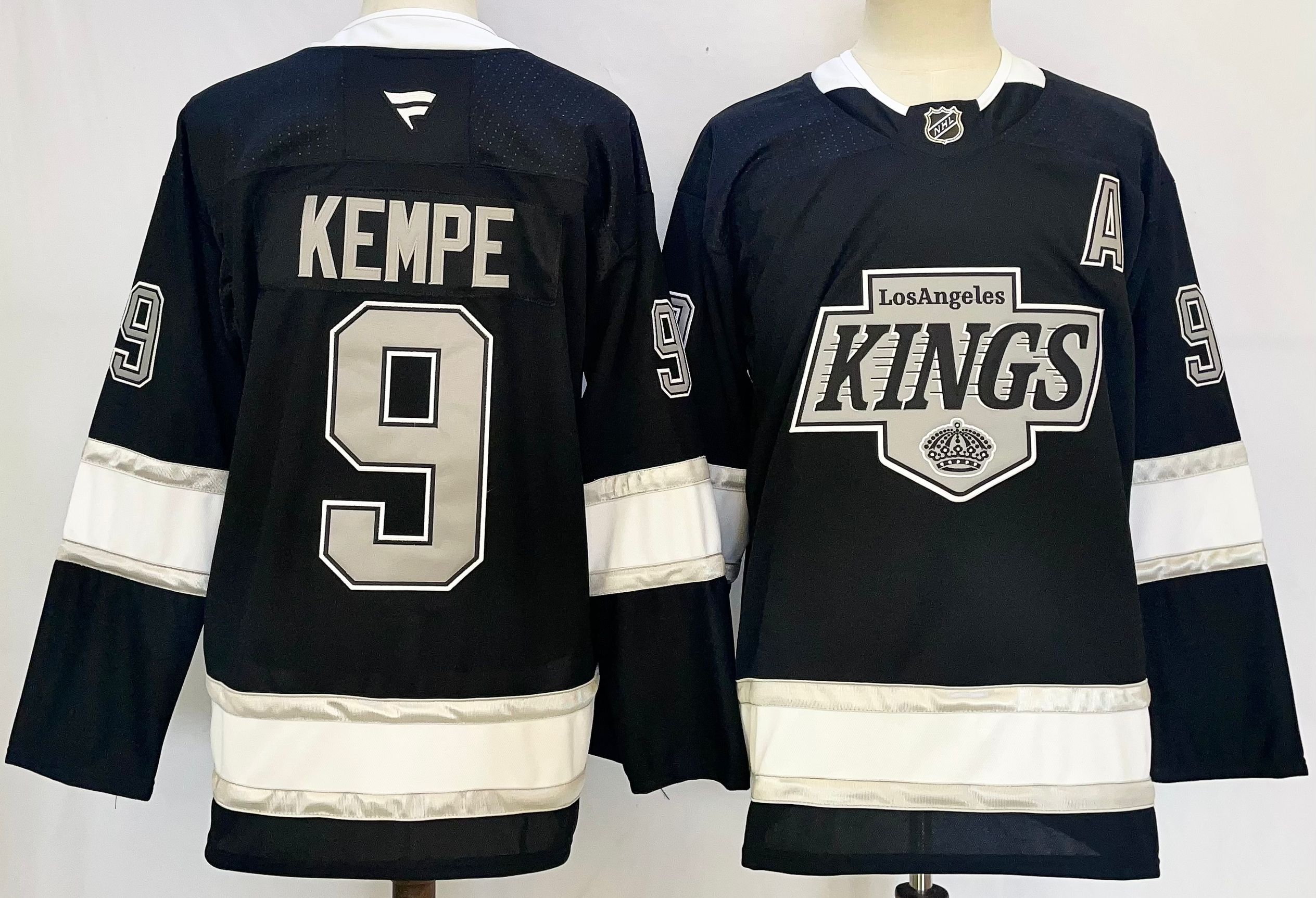 Men Los Angeles Kings #9 Kempe Black 2025 Home Premier Player NHL Jersey->buffalo sabres->NHL Jersey